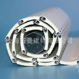 上海拓曼供应32、37、42、55、77、95、100、120等卷帘帘片和轨道