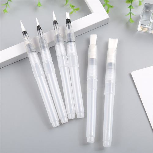 Water storage pen, water writing pen, watercolor pen, fountain pen, hook line, solid pigment, watercolor pen, water-soluble color lead brush