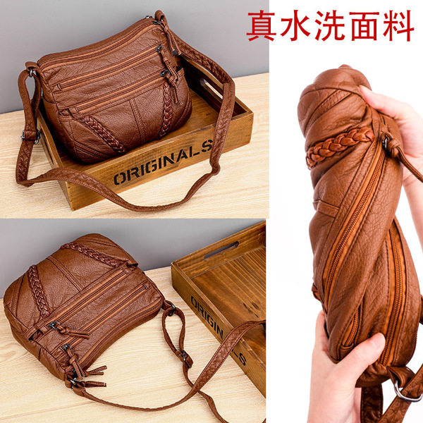 fashionable capacious shoulder bag