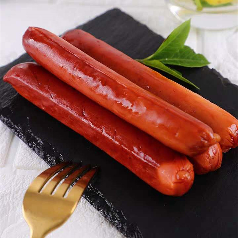Russian Style Pork Sausage Ready-To-Eat Russian Hot Dog Finger Sausage Beef Intestine 220g Garlic Hunter Ham