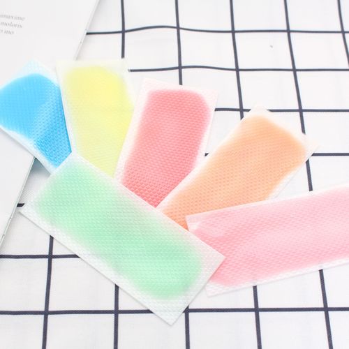 Summer cartoon cooling stickers for mobile phones, cooling stickers, student military training heatstroke prevention stickers, cooling stickers, fruit flavored ice stickers