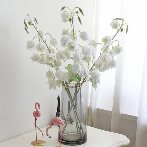 Artificial flowers wind chime flowers silk flowers fake flowers dried flowers wedding celebration wedding decoration floral arrangements floor flowers manufacturer wholesale Sedge palm