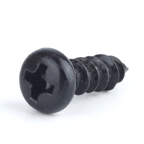 PA black round head cross recessed screw self-tapping screw electronic small screw pan head self-tapping screw M2/M3/M4