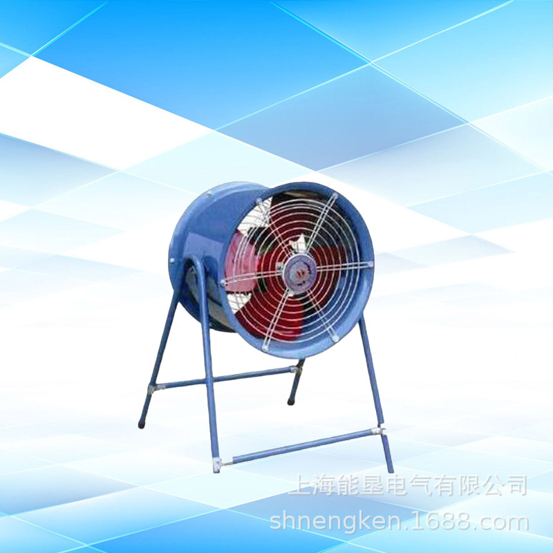 低噪声轴流风机DZ-13-4C 0.55KW管道风机低噪音轴流通风机静音