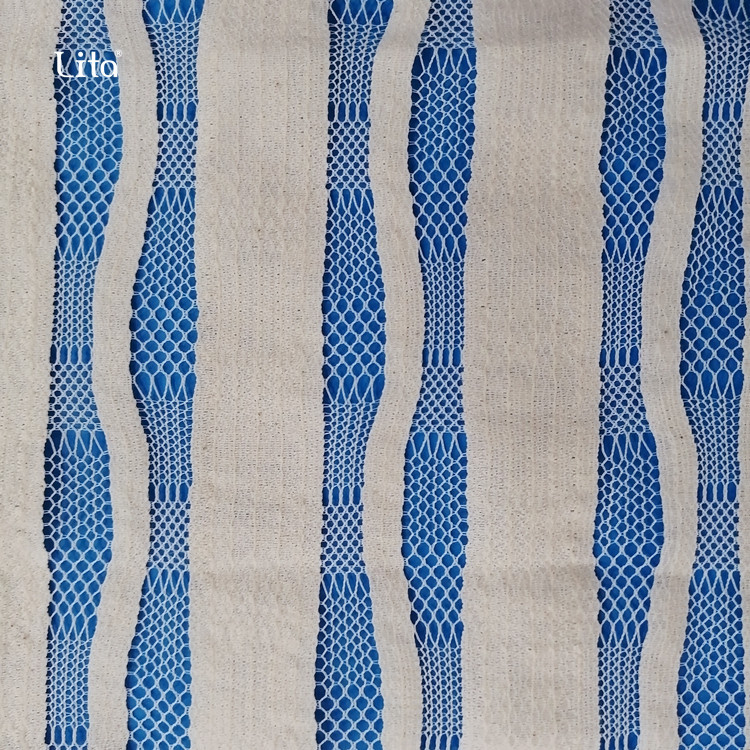 厂家经编锦棉面料 女装 裙子蕾丝 现货无弹