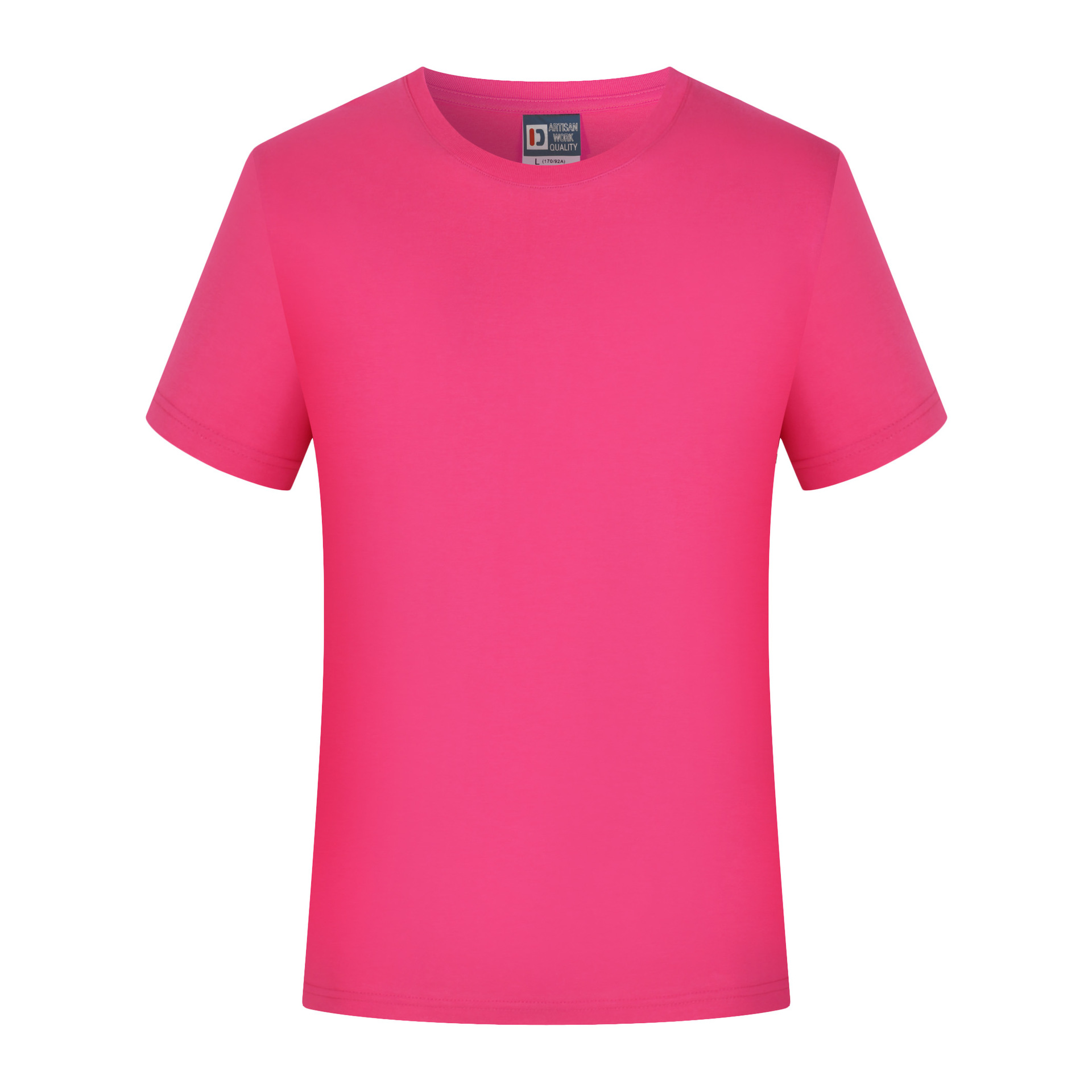 Algodón cuello redondo de manga corta Camiseta logotipo personalizado camiseta publicidad camisa polo ropa de trabajo personalizada ventas directas de fábrica image 17