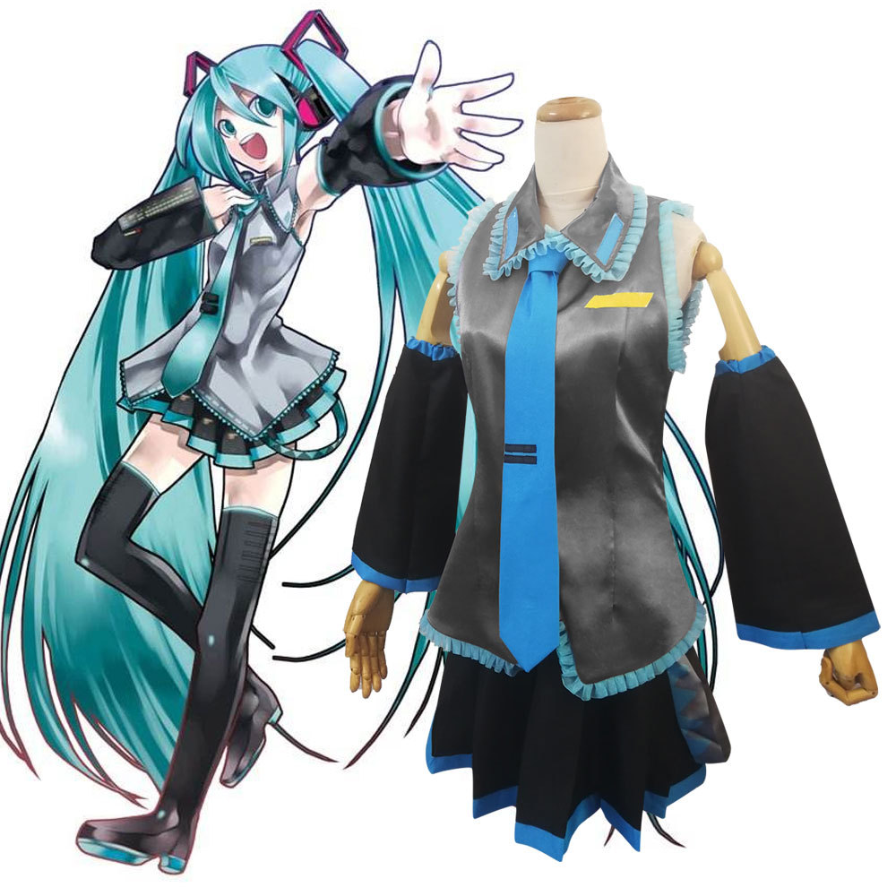 鑫博缘cos初音未来VOCALOID女仆装MIKU公式服COS动漫初音衣服cos