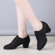 Women's Summer Mesh Ballroom Dance High Heel Soft Bottom Teachers Sailor Square Dance Shoes Latin Dance Shoes Black