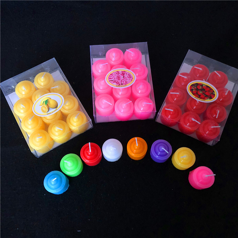 Candle romantic proposal to express hotel heating teapot base birthday smokeless tea wax aromatherapy tea stove small candle