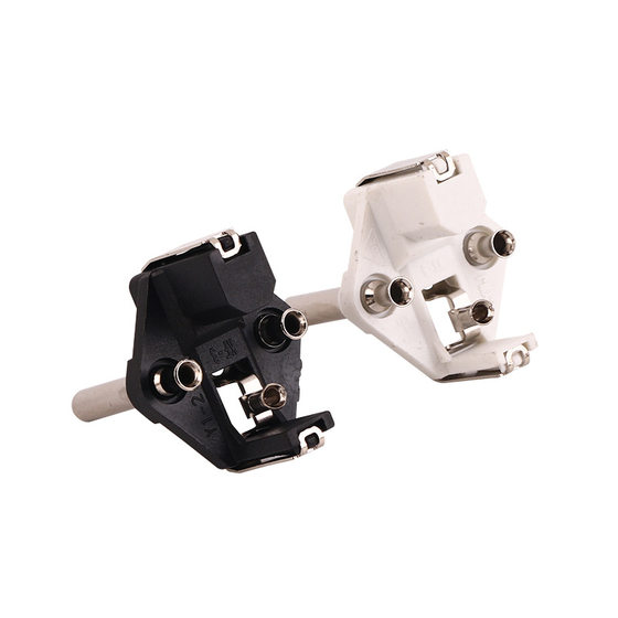 Processing power plug power cord plug inner frame two-pole power cord plug 16A French plug inner frame