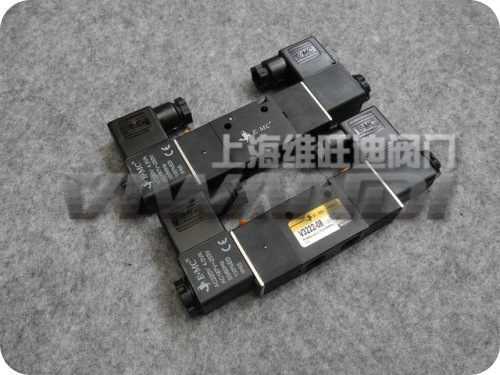 V3222-08电磁阀 V3222-08 原装EMC电磁阀 二位三通双电控 1/4接管