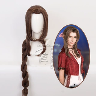 【绿箩】 最终幻想7 爱丽丝cos假发 Aerith Gainsborough
