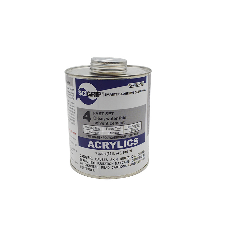 WELD ON 4号 SCIGRIP招牌亚克力专用 美国IPS胶水