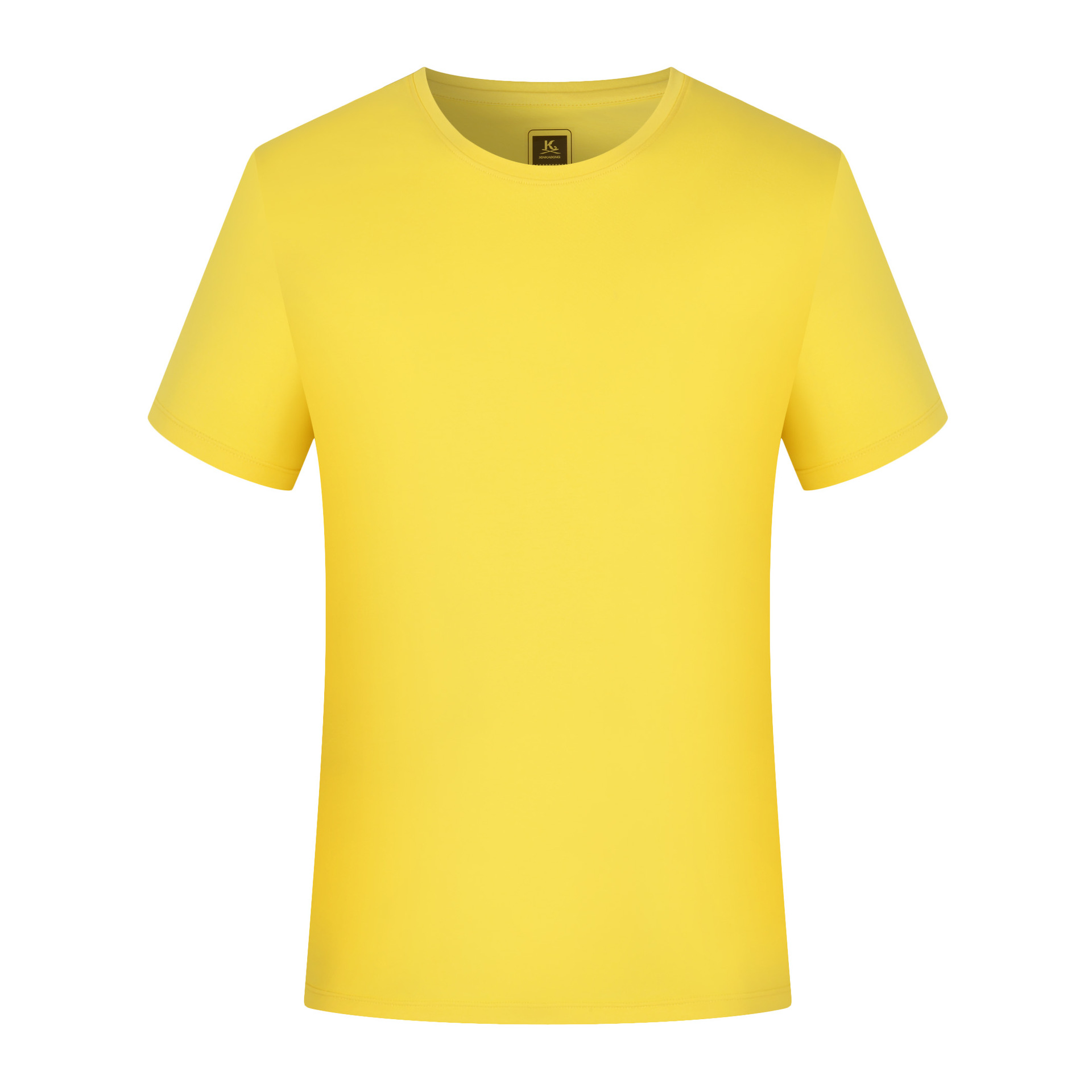 Cuello redondo de alta gama Camiseta de manga corta Logotipo personalizado Camisa cultural Camisa de publicidad Camisa de polo Ropa DE TRABAJO personalizada Ropa de grupo al por mayor image 9