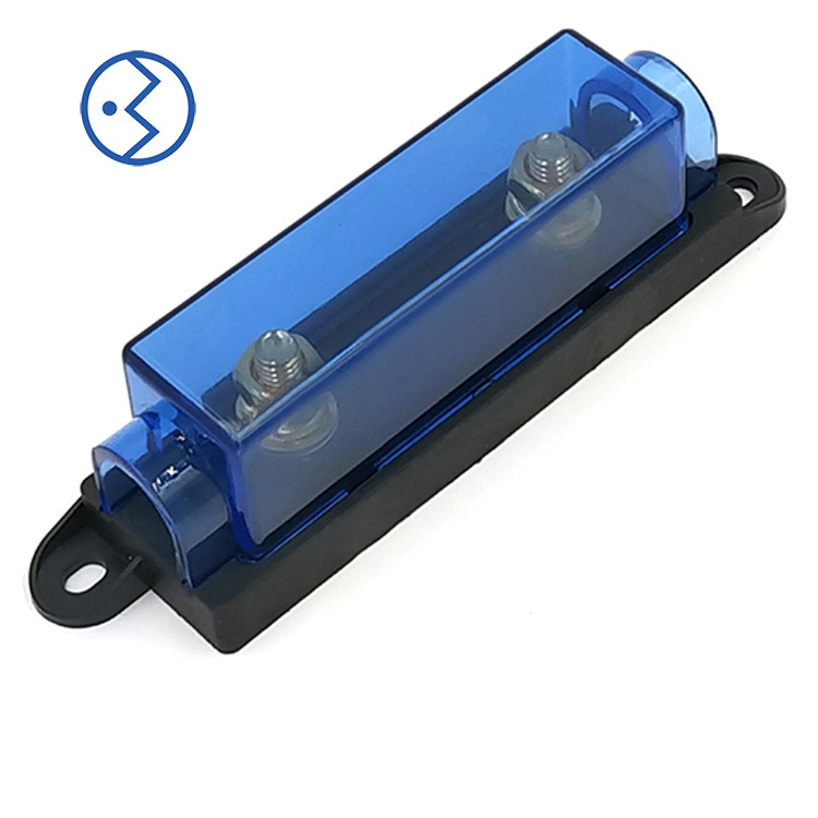 房车改装模板化保险座 ANL 叉栓螺栓式带防尘盖大电流保险盒