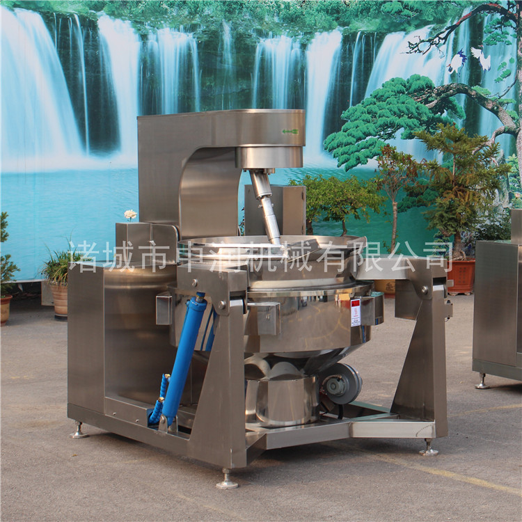 中润牛肉酱炒酱机器 辣酱炒锅 全自动炒酱锅