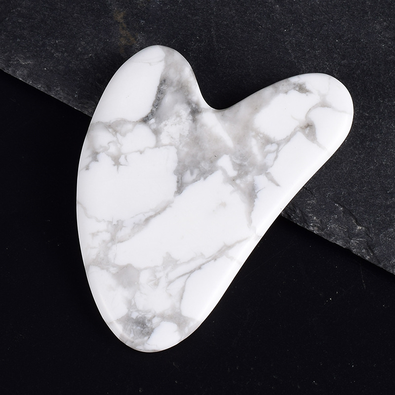 흰 소나무 돌 긁는 판