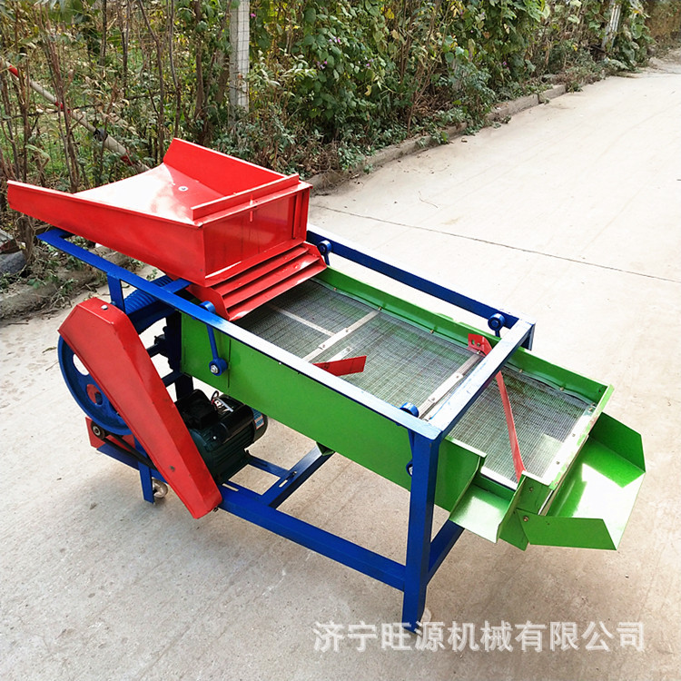 直线震动筛选机 全自动粮食筛选机 五谷杂粮双层筛网筛选机