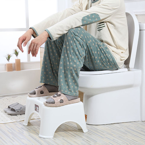 Thickened Toilet Seat Ring Foot Stool Plastic Children's Bathroom Toilet Seat Stool Toilet Foot Pedestal Small Stool Manufacturer Wholesale