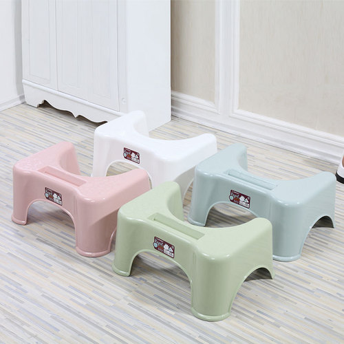 Thickened Toilet Seat Ring Foot Stool Plastic Children's Bathroom Toilet Seat Stool Toilet Foot Pedestal Small Stool Manufacturer Wholesale