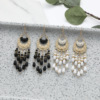 Ethnic long retro earrings with tassels, boho style, ethnic style, European style, wholesale