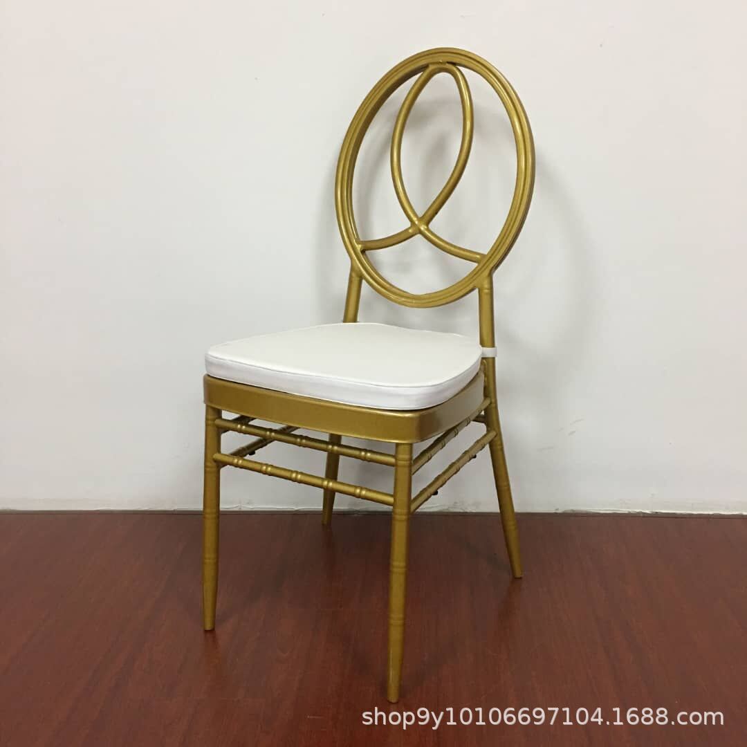 厂家直销金属竹节椅 凤凰椅 宴会婚庆椅子餐 亚克力塑料竹节椅