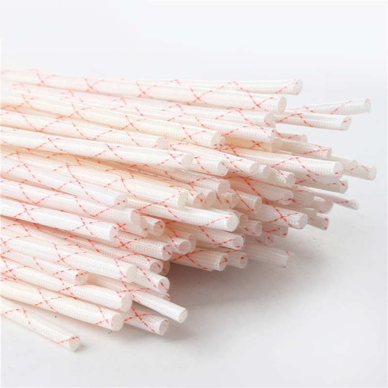 厂家批发黄腊管b级1500V绝缘套管10MM/2.5MM玻璃纤维4/8/12