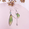 Fresh fashionable brand long earrings with tassels for bride, European style