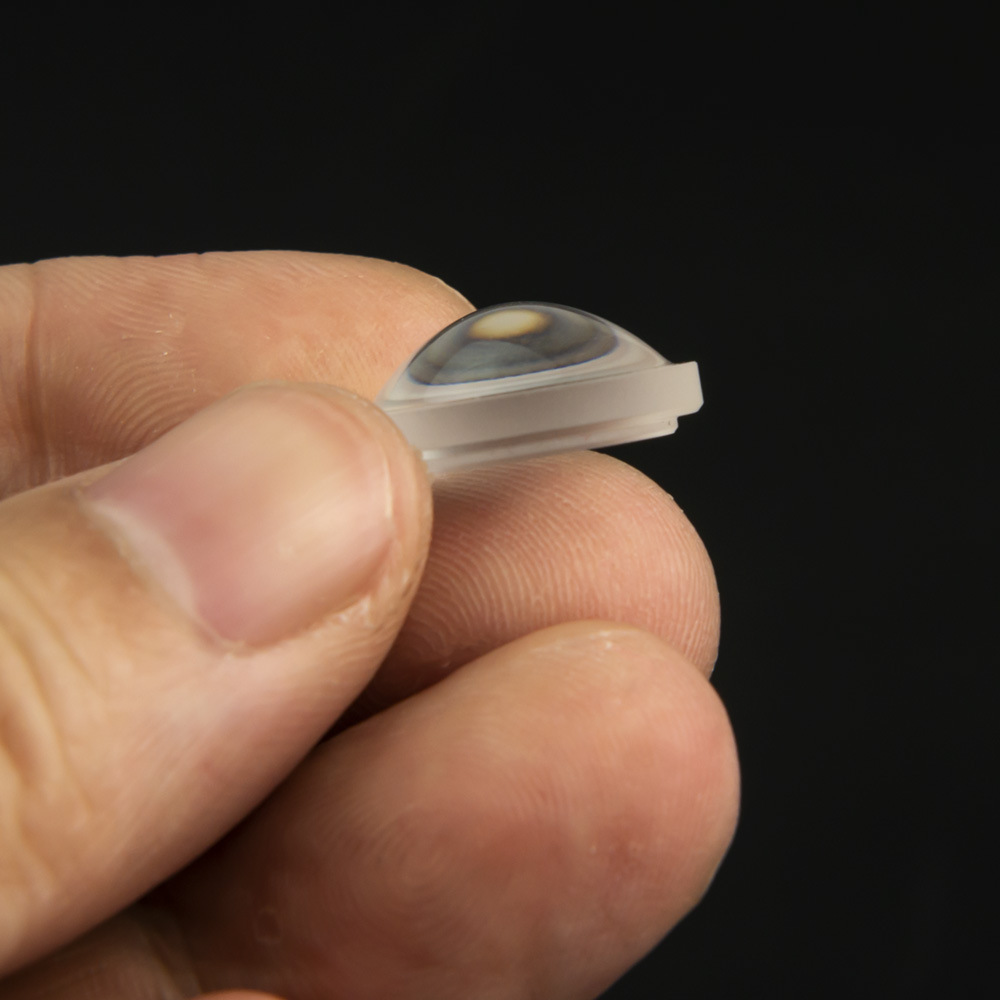 压型 非球面透镜光学透镜平凸镜片 聚光透镜光学仪器投影镜头镜片