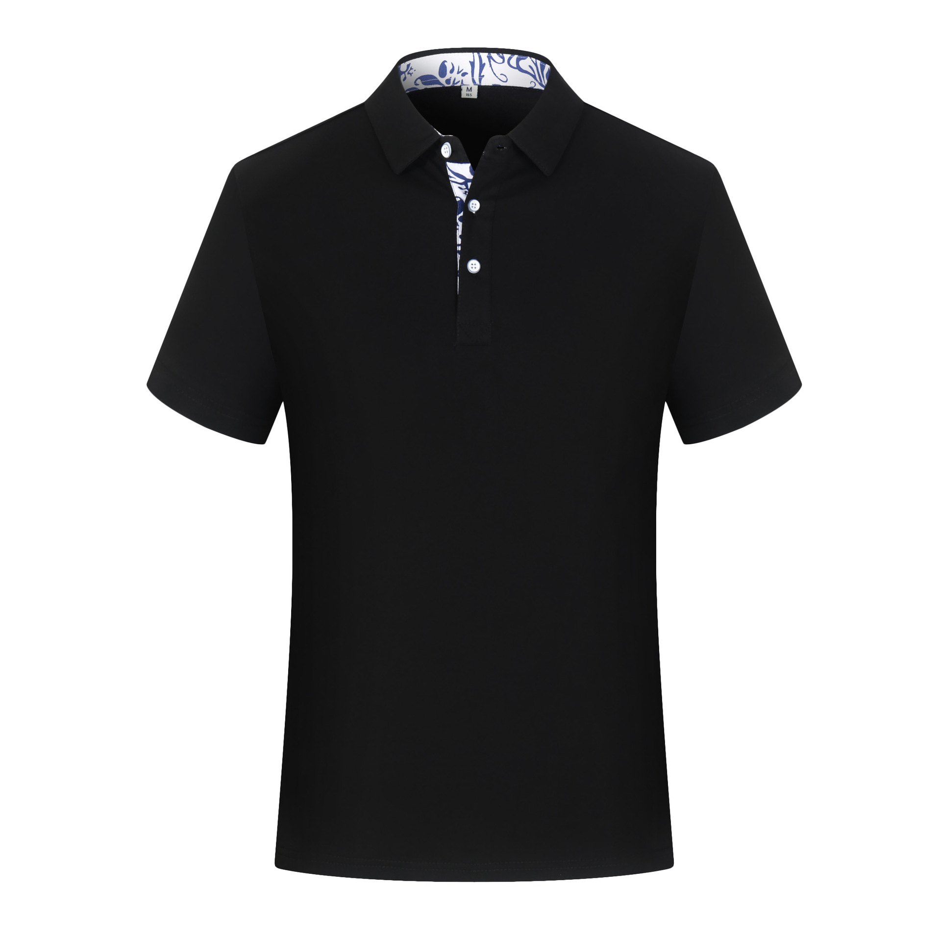 Porcelana azul y blanca camisa de polo de solapa Lisa logotipo personalizado publicidad camisa cultural camiseta ropa de trabajo personalizada lote de manga corta image 10