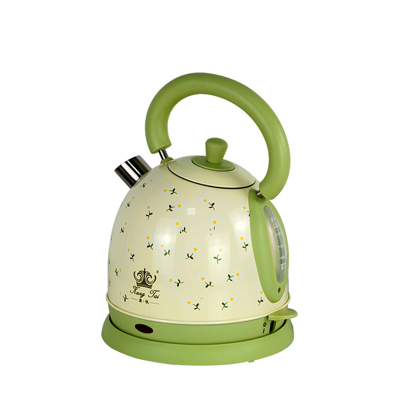 Hervidor eléctrico Kangtai de titanio puro de 1.8L, resistente a ácidos y álcalis, apagado automático, sin óxido, saludable, para el hogar, portátil.