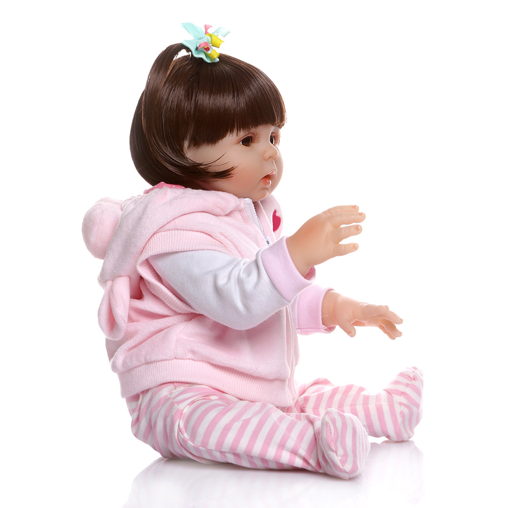 47cm NPK pegamento completo puede entrar en el agua de simulación muñeca Linda muñeca transfronteriza Venta caliente