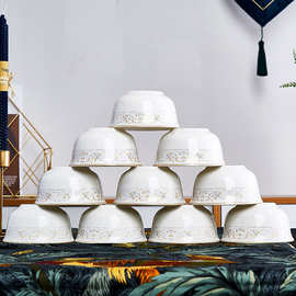 太阳岛碗筷套装创意礼品 青花瓷碗陶瓷餐具套装婚庆回礼批发印制