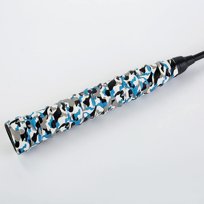 Qicen ventilador colorido raqueta de bádminton pegamento de mano raqueta de tenis que absorbe el sudor cinturón tirachinas caña de pescar manejar correa de bobinado