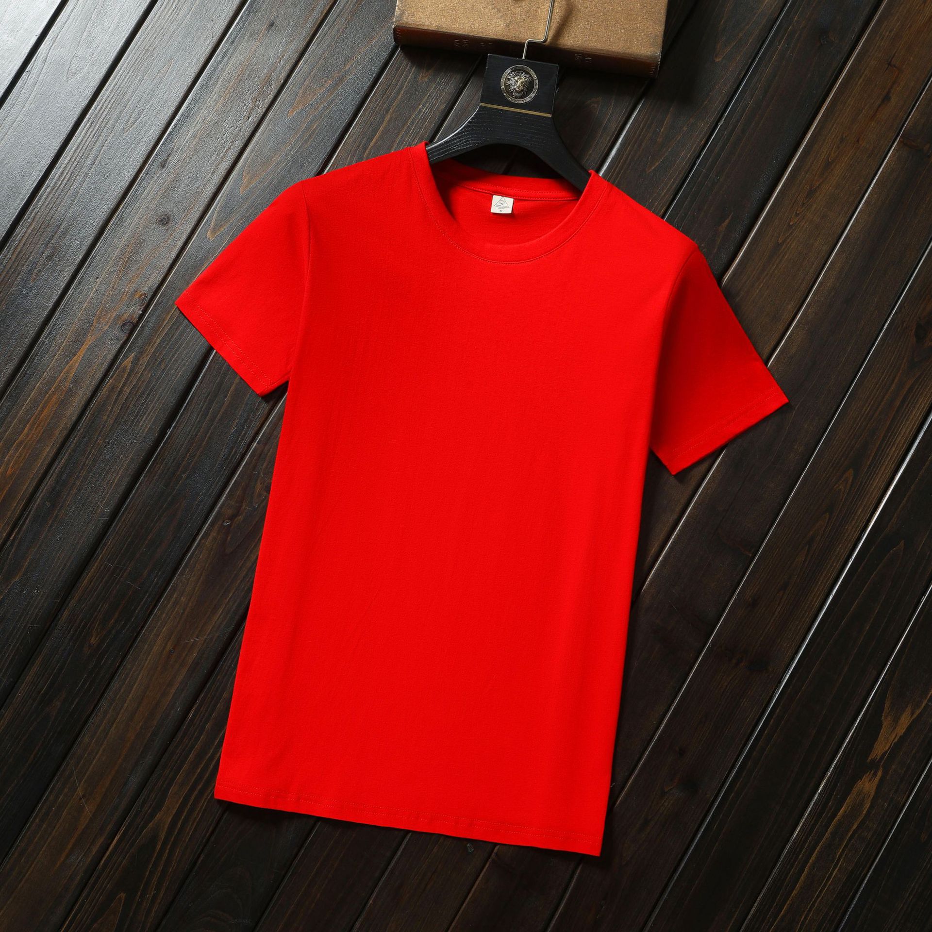 Camiseta de cuello redondo de algodón logotipo personalizado camisa cultural camisa de publicidad camisa de polo manga corta ropa de trabajo personalizada ropa de grupo al por mayor image 9