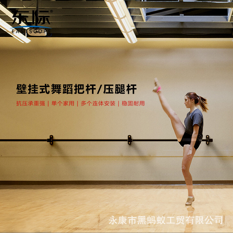 Dongji wall-mounted leg press equipment, dance bar, home leg press bar, can be integrated into a gym or dance studio