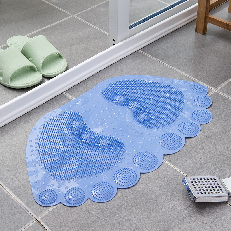 foot bathroom non-slip mat bath shower pvc cartoon bathroom bathroom bath mat shower room bathtub mat