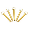 Metal folding ear picking, golden tools set, keychain, 6G