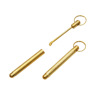 Metal folding ear picking, golden tools set, keychain, 6G