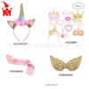 Set, straps, headband, props suitable for photo sessions, cosplay, unicorn