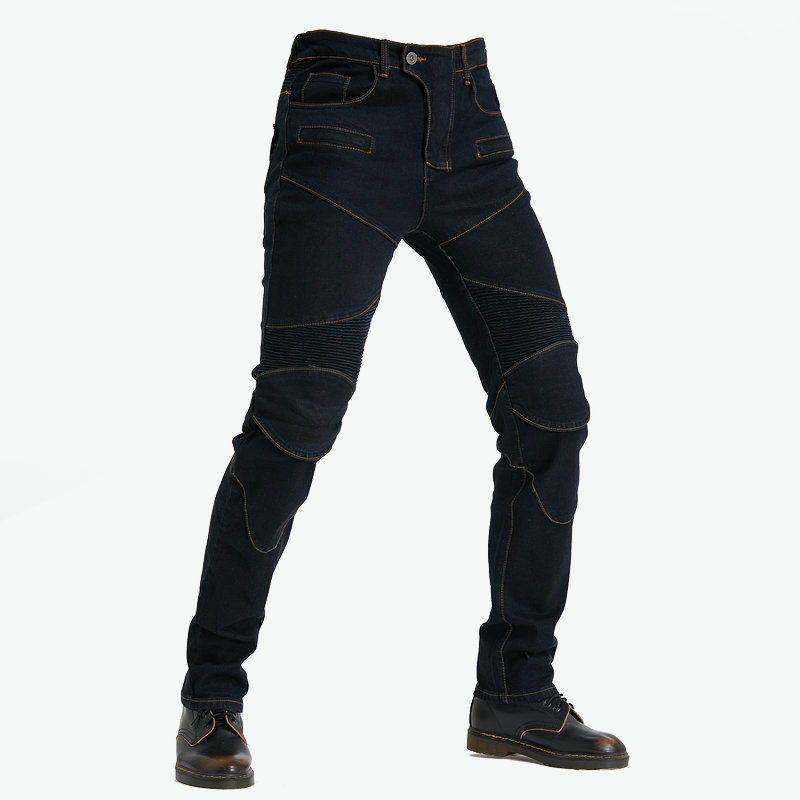 Venta directa de fábrica pantalones de carreras de PK-718 pantalones vaqueros de la motocicleta de los hombres de montar al aire libre pantalones anti-caída Pantalones