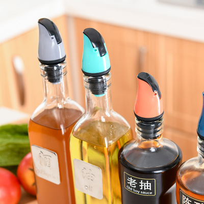 自动开合瓶盖油嘴塞 油瓶塞油瓶盖酱油瓶头 油嘴开口瓶嘴