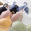 Summer wireless bra, top with cups, bra top, tube top, protective underware, tank top, beautiful back, internet celebrity