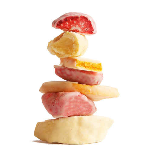 Fasimiyu Freeze-dried Strawberry Snack, 40g Chocolate-dipped Freeze-dried Strawberry