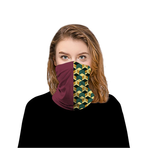 Manufacturer Direct Supply Demon Slayer 3D Scarf Outdoor Cycling Face Mask Wrist Strap Neck Gaiter Multi-purpose Magic Scarf