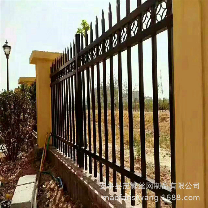 加工锌 钢护栏 铁艺围栏 小区围墙护栏 庭院防攀爬学校别墅栅栏