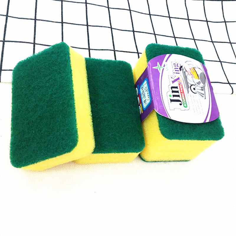 Esponja Limpiadora de Cocina 2 Piezas, de Esponja, Remoción de Manchas, para Ollas y Vajilla image 4