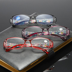 New Fashion Printed Reading Glasses for Women, Elegant and Simple Reading Glasses for Street Stalls for the Elderly, Reading Telescopes and Skimming