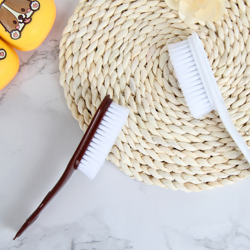 Oso creativo de plástico cepillo pequeño zapatos cepillo de limpieza cepillo de lavado de zapatos de piel suave cepillo de lavandería cepillo de tablero de lavandería cepillo de zapatos