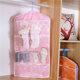 Double-sided Wardrobe Underwear Storage Hanging Bag Fabric Dormitory Storage Bag Dormitory Bra Socks Hanging Organizer Bag